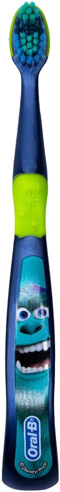 Oral-B Kids Pixar Toothbrush, Children 3+, Extra Soft (Characters Vary) - Pack of 3