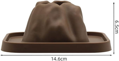 Toddmomy 5Pcs Volcanic Model Volcano Science Kit Volcano Eruption Toy Volcano Prop Scientific DIY Demonstration Model Fairy Garden Landscape Decoration