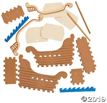 3D Foam Mayflower Ship Craft Kit -12 - Crafts for Kids and Fun Home Activities