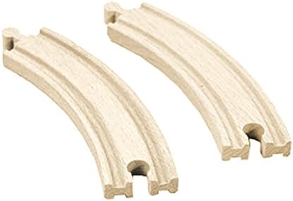 Wooden Train Bridges, Crossing Track Bridge, Wooden Train Track Accessories, Wooden Train Track, Train Tracks Compatible with All Major Brands, Wooden Toys for Girls & Boys