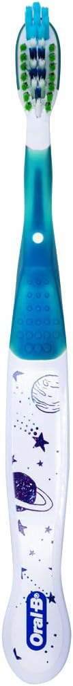 Oral-B Pro-Health Junior CrossAction Galaxy Toothbrush, Ages 6+, Soft - Pack of 6