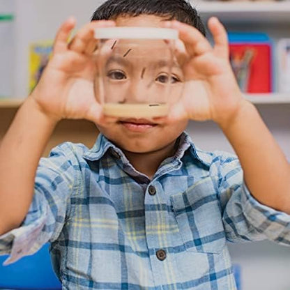 Insect Lore Butterfly Garden Home School Kit | Live Cup of Caterpillars | Ultra-Clear Observation Dome | Fold-Out Life Cycle Panel | STEM Butterfly Journal | Raise Painted Lady Butterflies