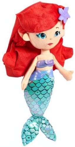 Disney Princess So Sweet Princess Ariel, 13.5-Inch Plush with Red Hair, The Little Mermaid