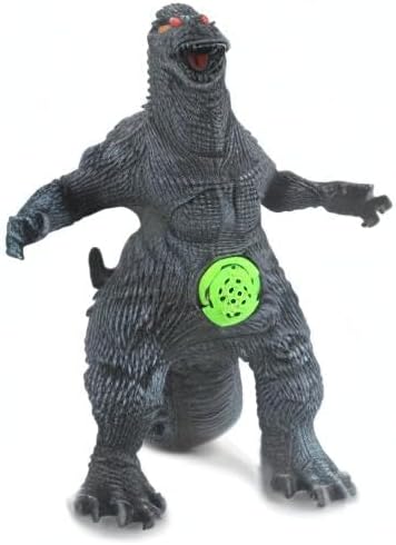 18''X12''X7'' Standing Dinosaur Model Action Figures Soft Touch Vinyl Plastic Dino Toy for Kids Boys (Grey with Sound)