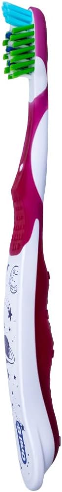 Oral-B Pro-Health Junior CrossAction Galaxy Toothbrush, Ages 6+, Soft - Pack of 2