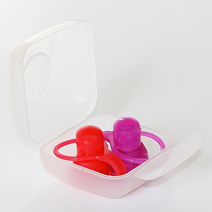 ChooMee SoftSip Food Pouch Tops | 4 Colors + White case | Prevent Spills and Protect Childs Mouth