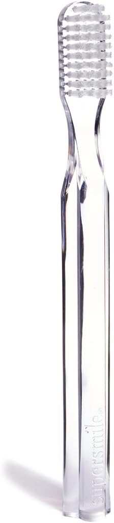 Supersmile New Generation 45° Patented Toothbrush, Clear, 2 Count