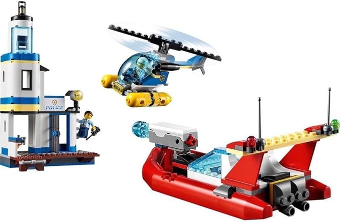 LEGO City Seaside and Fire Mission 60308