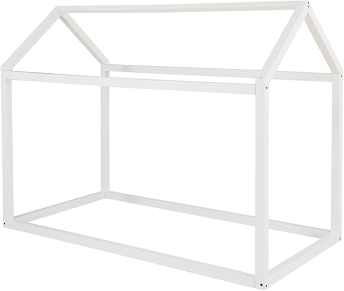 Signature Design by Ashley Flannibrook Contemporary House Bed Frame, Twin, White