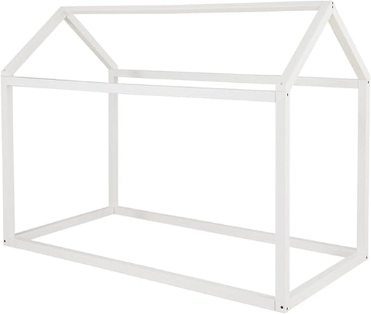 Signature Design by Ashley Flannibrook Contemporary House Bed Frame, Twin, White