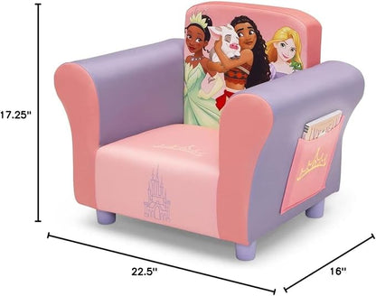 Delta Children Upholstered Chair, Disney Princess