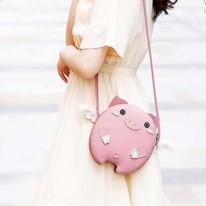 NUOBESTY 1 Set Handbag DIY Womens Suits DIY Sewing kit Girls Purse Making kit Piggy Bag for Women Purse Making kit Girl Animal Purses for Women Kids Craft Art Polyester Bags Jewelry Child