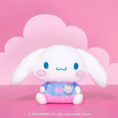 Jazwares Hello Kitty and Friends, Cinnamoroll Series 1 Plush - Hoodie Fashion and Bestie Accessory - Officially Licensed Sanrio Product from