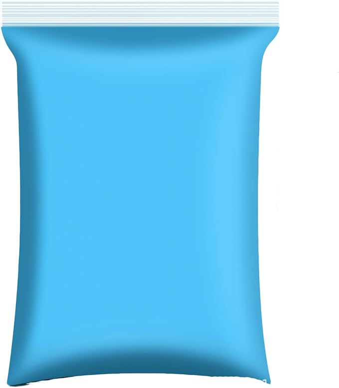 100g Foam Clay, Air Dry Clay for Adults, Colored Foam Clay, Blue Air Dry Ultra Light Clay, Non-Toxic, Non-Sticky, Ideal Gift for Boys and Girls