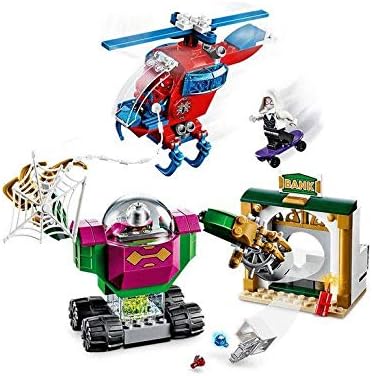 LEGO Marvel Spider-Man The Menace of Mysterio 76149 Cool Superhero Action Playset with Ghost Spider Minifigure, New 2020 (163 Pieces)
