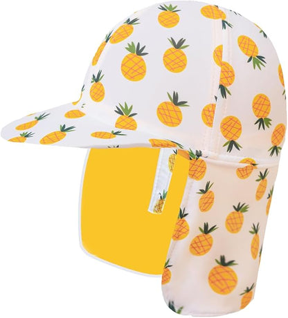 Gifts Treat Kids Legionnaires Hat, UPF 50+ Sun Protection Swim Cap Flap Hat for Kids, Quick Drying Sun Hat for Beach Seaside