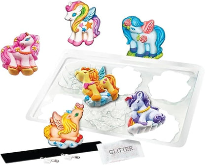 4M | STEAM Powered Kids | Rainbow Unicorns | Giant Unicorn Themed Arts and Crafts and STEM Projects Kit | Kids Ages 5+, Pink