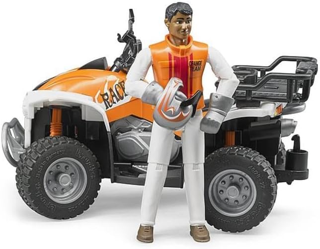 Bruder Quad with Driver (Colors May Vary)