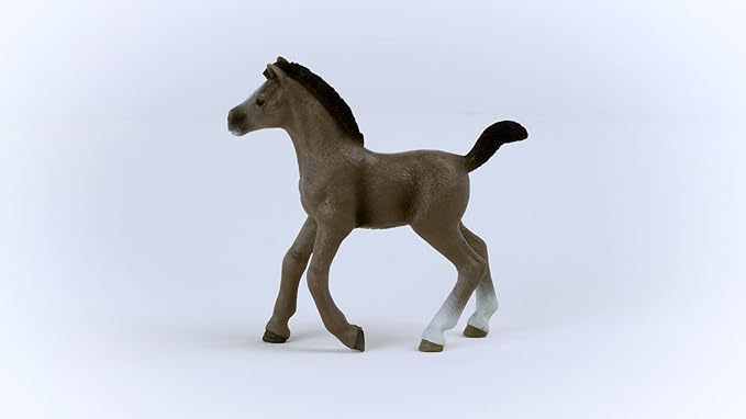 Schleich Horse Club Realistic Cheval de Selle Francais Foal Horse Figurine - Detailed Horse Toy, Durable for Education and Imaginative Play for Girls and Boys, Gift for Kids Ages 5+
