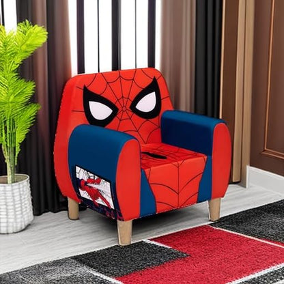 Delta Children Marvel Spider Man Foam Chair for Kids, Red