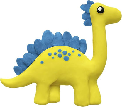 Jovi Plastilina Reusable Non-Drying Modeling Clay; .5 oz. Rolls, Set of 6 Colors, Perfect for Arts and Crafts Projects