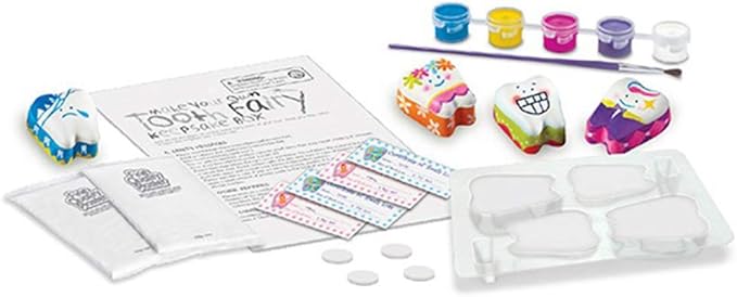 4M Make Your Own Tooth Fairy Keepsake Box - Arts and Crafts for Girls and Boys