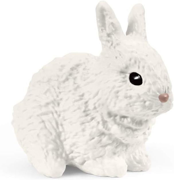 Schleich Farm World 14-piece Rabbit and Guinea Pig Hutch Toy Set with Animal Figures for Kids Ages 3-8, 5.7 x 19 x 11.5 cm