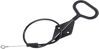 D-Ring Recliner Handle Replacement, Compatible with Lazy boy Handle Parachute Recliner Release Extension Cable, 22 inch Inclined Sofa seat Handle Replacement Accessories