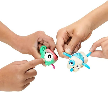 Little Live Pets - Squirkies: 3 Pack: Metallic Cheeky Pop Monkey | Interactive Fidget Toys, Fidget Feature, Click, Flick, Tangle, Pop, 30+ to Collect, Multiple Fidget Points, for Kids Ages 5+.