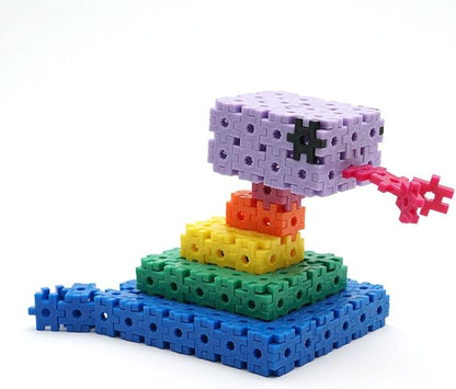 KADU Classic 1300 Piece Set - STEM/STEAM Building + Construction Toy, for Open + Imaginative Play