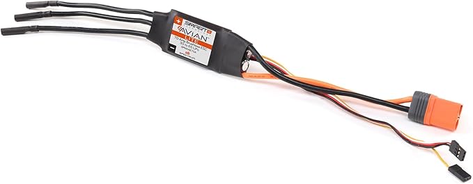 Spektrum SMART Avian 70-Amp Smart Lite Brushless ESC, 3S-6S: IC5, SPMXAE70C