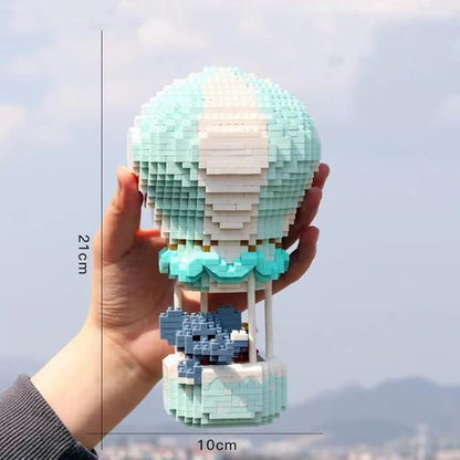 Building Bricks 1900+ Pieces Set - 1900 Pieces Classic Building Blocks - Mini Building Blocks for Boys Girls & Adults Kids (Light Blue)