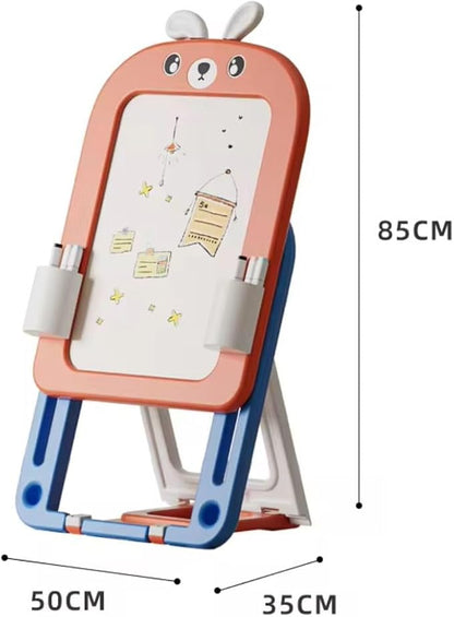 Multifunctional Children’s Drawing Board with Chair (Red)