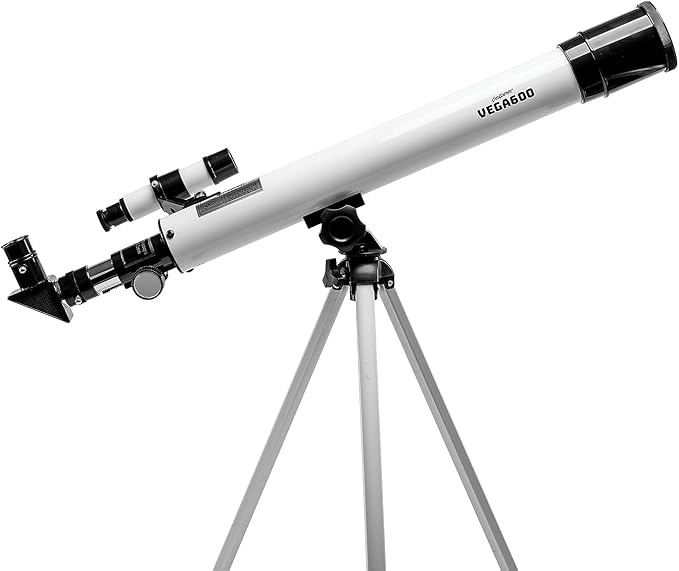 Educational Insights GeoSafari Vega 600 Telescope, Telescope for Kids & Adults Beginners, Supports STEM Learning, Great to Explore Space, Moon, & Stars