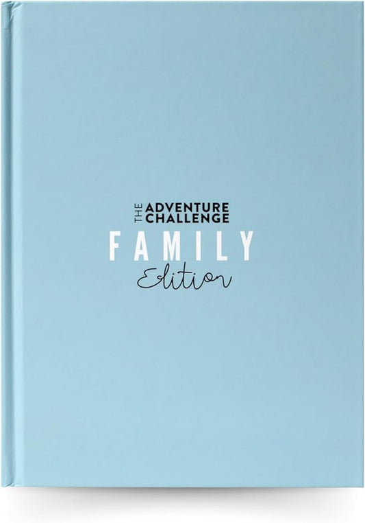 The Adventure Challenge Family Edition - 50 Scratch-Off Adventures and Family Games for Kids and Adults, Adventure Challenge Scratch Off Book, Family Adventure Book