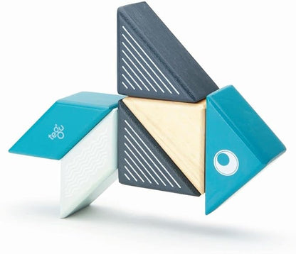 6 Piece Tegu Travel Pal Magnetic Wooden Block Set, Whale