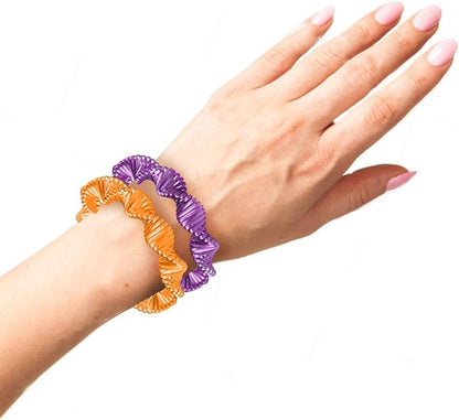 ArtCreativity Neon Twist Coil Bracelets - Pack of 12 - Cool Spiral Plastic Bracelets in Assorted Neon Colors - Fun Party Favor, Carnival Prize, Goodie Bag Fillers, for kids and adults