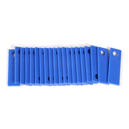 hand2mind Mini Student Number Balance Beam Classroom Kit, Student Math Balance, Balance Scale for Classroom, Math Manipulatives Middle School, Weighted Balance Scale for Kids Learning (Set of 15)