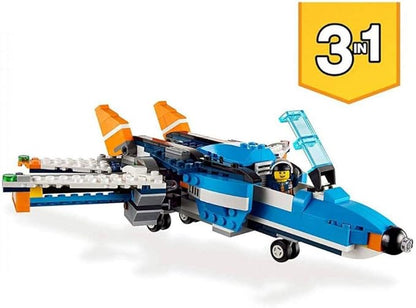LEGO Creator 3in1 Twin Rotor Helicopter 31096 Building Kit (569 Pieces)