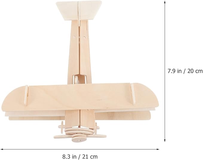 3pcs DIY Wood Planes,Wooden Airplane Craft for Kids,Mini Assemble Painting Airplane Model Toys 3D Airplane Kit for Kids School Art Activity Kids Birthday