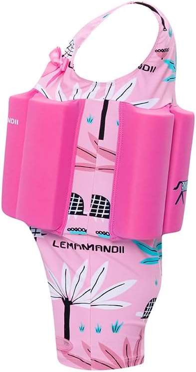 Baby Kids Floatation Suit Float One-Piece Swimwear Buoyancy for Girls Boys 1-8Years