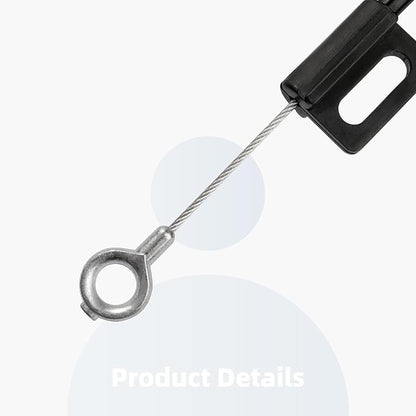 Ximoon Recliner Cables Pull Handle Compatible with Laz boy Sectional Sofa, 22 inch Recliner Cable D Ring Counch Release Cables for Lazyboy Recliner Replacement Parts