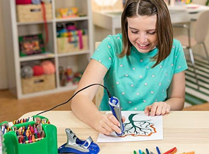 Crayola Silhouette Art Sticker Kit, Crayon Melter Expansion, Gift for Kids, 8, 9, 10, 11, Multicolor (04-0389)