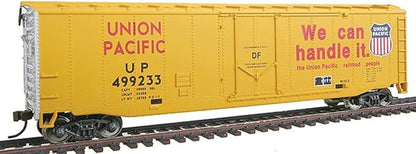Walthers Trainline HO Scale Model 50' Plug-Door Boxcar with Metal Wheels Union Pacific
