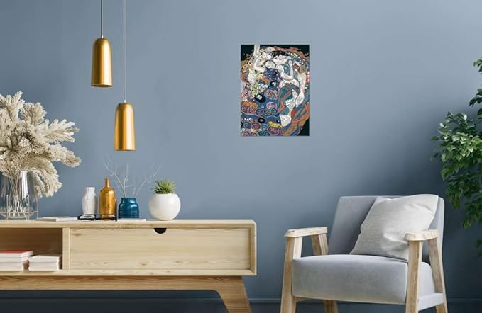 Ravensburger Klimt: Virgin Paint by Numbers Kit for Adults - 23649 - Painting Arts and Crafts for Ages 14 and Up