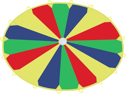 Sonyabecca Parachute Kids Play 8FT,10FT,12FT,16FT,20FT for 8-12 Years Game, Kids Party Game