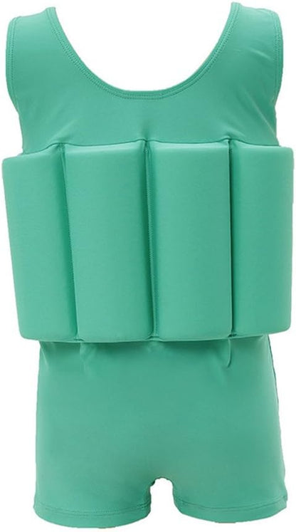 Baby Kids Floatation Suit Float One-Piece Swimwear Buoyancy for Girls Boys 1-8Years