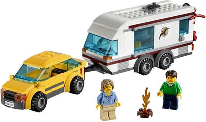 LEGO City Town Car and Caravan 4435