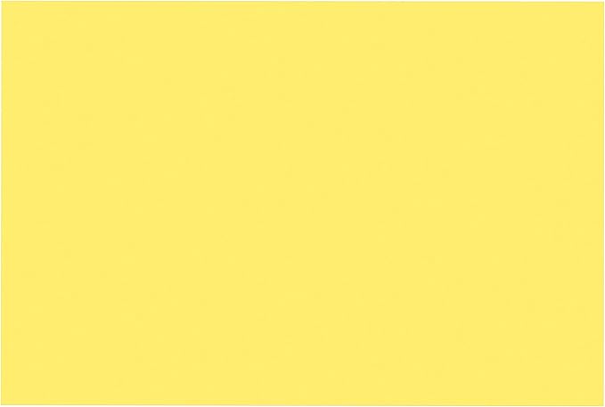 Prang (Formerly SunWorks) Construction Paper, Yellow, 12" x 18", 50 Sheets