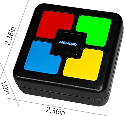 tingbowie Lights Up Memory Game Handheld Electronic Toy, Color Memorizing with Lights and Sounds